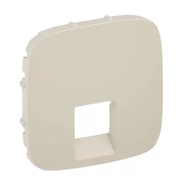   Legrand Valena Allure RJ11/RJ45 aljzat burkolat, Elefántcsont, 755416