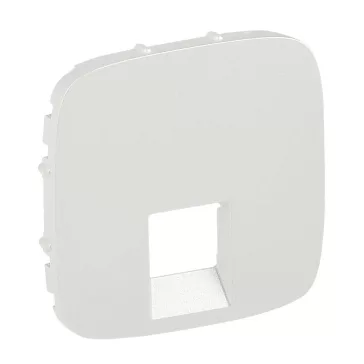   Legrand Valena Allure RJ11/RJ45 aljzat burkolat, Gyöngyház, 755419