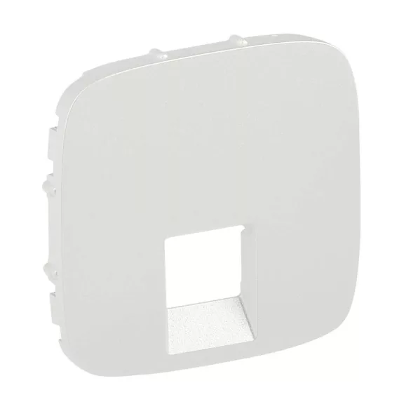 Legrand Valena Allure RJ11/RJ45 aljzat burkolat, Gyöngyház, 755419 Legrand Valena Allure RJ11/RJ45 aljzat burkolat, Gyöngyház, 755419