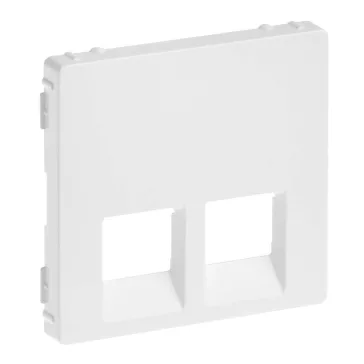   Legrand Valena Life 2xRJ45/RJ11 csatlakozóaljzat burkolat fehér, 755420