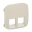Legrand Valena Allure 2xRJ11/RJ45 aljzat burkolat, Elefántcsont, 755426