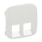 Legrand Valena Allure 2xRJ11/RJ45 aljzat burkolat, Gyöngyház, 755429