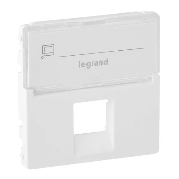 Legrand Valena Life 1xRJ45 csatlakozóaljzat burkolat, címketartóval fehér, 755470 Legrand Valena Life 1xRJ45 csatlakozóaljzat burkolat, címketartóval fehér, 755470