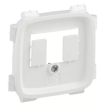   Legrand Valena Allure TAE/TDO aljzat burkolat, Fehér, 755495