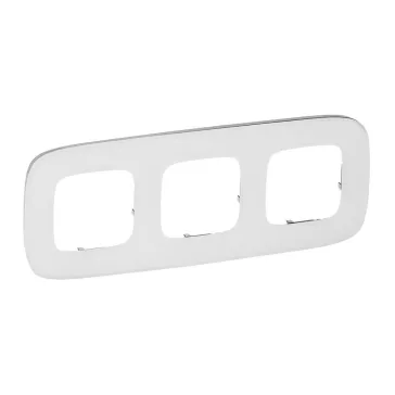 Legrand Valena Allure Hármas keret, Fehérüveg, 755543