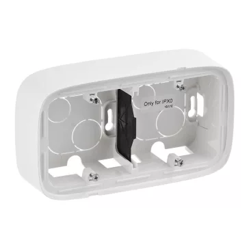 Legrand Valena Allure Kettős kiemelődoboz, Fehér, 755552