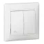 Legrand Valena IP44 kettős váltókapcsoló, fehér, 770098