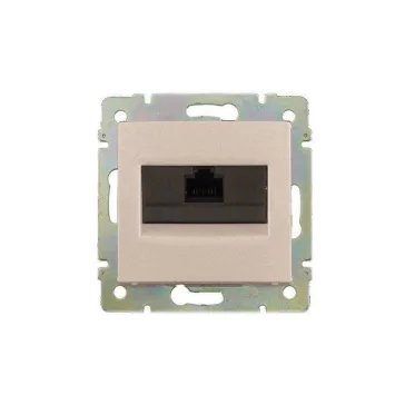 Legrand Valena 1xRJ45 ISDN aljzat, elefántcsont, 774138
