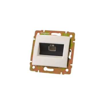 Legrand Valena 1xRJ45 LCS2 Cat5e UTP aljzat, fehér, 774238
