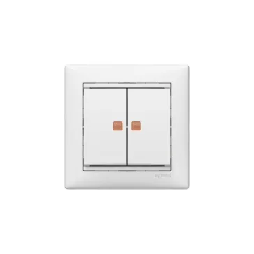  Legrand Valena csillárkapcsoló jelzőfénnyel, fehér, 774428