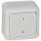 Legrand Forix IP44 falon kívüli kétpólusú kapcsoló 10AX - 250V~ fehér, 782366