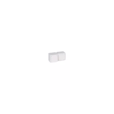 Legrand Forix IP44 falon kívüli 2P kapcsoló + 2P+F csatlakozóaljzat, csapófedéllel, biztonsági 
