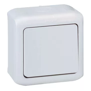   Legrand Forix IP44 falon kívüli váltókapcsoló 10AX - 250V~ szürke, 782383