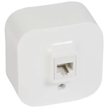   Legrand Forix IP20 falon kívüli 1x RJ11 telefon-csatlakozóaljzat fehér, 782414