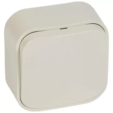   Legrand Forix IP20 falon kívüli egypólusú kapcsoló, 10AX - 250V~ bézs, 782430