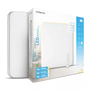   Modee LED fali/mennyezeti lámpatest távirányítóval design DIM falonkívüli 2x 48W 170-265V A-C203