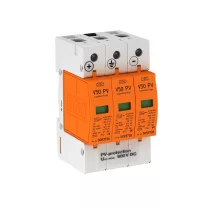 OBO Túlfeszültség levezető, napelemes rendszerhez, 600V, TBS V50-B+C 3-PH600 CombiController V5