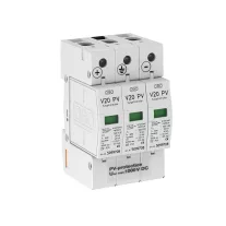 OBO Túlfeszültség levezető, napelemes rendszerhez, 1000V, TBS V20-C 3-PH-1000 SurgeController V