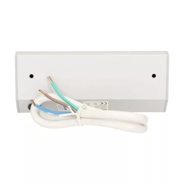 ORNO Sarokba illeszthető asztali elosztó, MINI 1db 230V-os dugaljal,+2 USB töltő, ezüst, SCHUKO