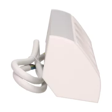 ORNO Sarokba illeszthető asztali elosztó, MINI, 3db 230V-os dugaljal, fehér/ezüst, SCHUKO, max 