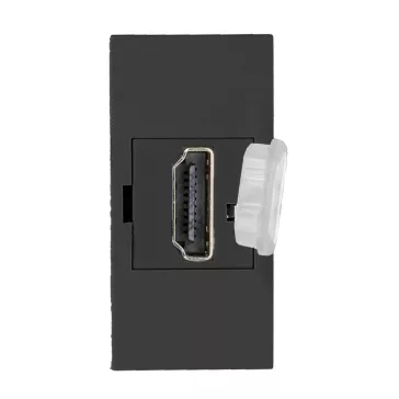   Beépíthető HDMI dugalj, NOEN, fekete, OR-GM-9010/W elosztóhoz