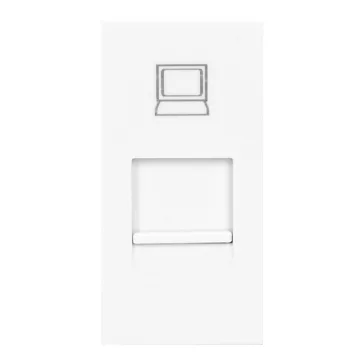 Beépíthető RJ45 dugalj, fehér, OR-GM-9010 elosztóhoz