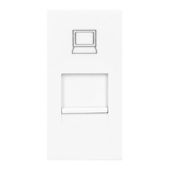 Beépíthető RJ45 dugalj, fehér, OR-GM-9010 elosztóhoz Beépíthető RJ45 dugalj, fehér, OR-GM-9010 elosztóhoz
