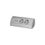ORNO Asztalba süllyeszthető elosztó irodai, 2db 230V-os dugaljal, 2x USB töltő (A+C típusú, 2,4