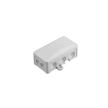   Pawbol falon kívüli rugalmas kötődoboz UV-álló fehér 10 bevezetéssel 72x95x40mm IP54,  A_0063