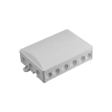   Pawbol falon kívüli rugalmas kötődoboz UV-álló fehér 18 bevezetéssel 95x157x40mm IP54,  A_0065