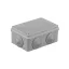 Pawbol falon kívüli kötődoboz 6 lépcsős átvezetővel 120x80x50mm IP65,  Pawbol S-BOX_206