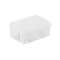 Pawbol falon kívüli kötődoboz 6 lépcsős átvezetővel fehér 120x80x50mm IP65,  Pawbol S-BOX_206B
