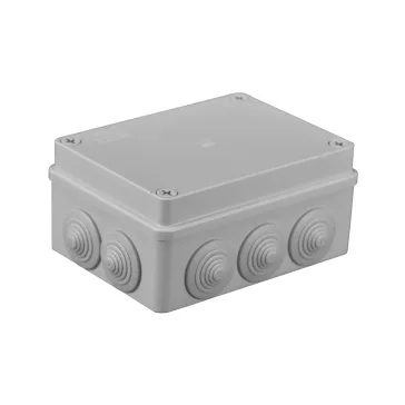 Pawbol falon kívüli kötődoboz 10 lépcsős átvezetővel 150x110x70mm IP65,  Pawbol S-BOX_306