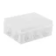 Pawbol falon kívüli kötődoboz 10 lépcsős átvezetővel fehér 190x140x70mm IP65,  Pawbol S-BOX_406