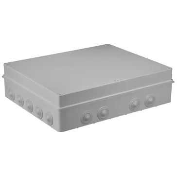 Pawbol falon kívüli kötődoboz 18 lépcsős átvezetővel 460x380x120mm IP65,  Pawbol S-BOX_806