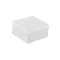 Pawbol falon kívüli kötődoboz sima oldalfalú fehér 100x100x50mm IP65, Pawbol S-BOX_116B