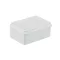Pawbol falon kívüli kötődoboz sima oldalfalú fehér 120x80x50mm IP65, Pawbol S-BOX_216B