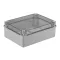 Pawbol falon kívüli kötődoboz sima oldalfalú átlátszó fedél 190x140x70mm IP65, Pawbol S-BOX_416