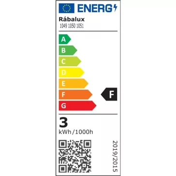   Rábalux 1049 Lite, szpot GU10 3W LED billenthető, 3-as szett, kerek