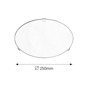 Rábalux 1803 Simple mennyezeti lámpa, D25cm
