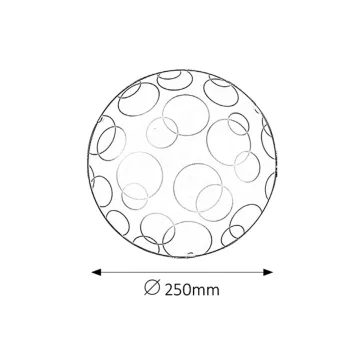 Rábalux 1843 Ada mennyezeti lámpa, D25cm