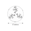 Rábalux 1847 Bloomy mennyezeti lámpa, D25cm