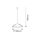 Rábalux 1848 Bloomy fix függeszték, D30cm Rábalux 1848 Bloomy fix függeszték, D30cm