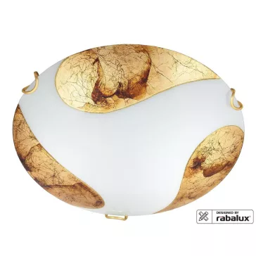 Rábalux 1941 Art gold mennyezeti lámpa, D30