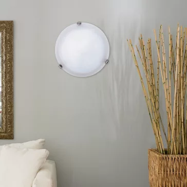 Rábalux 3202 Alabastro mennyezeti lámpa, D30cm