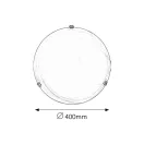 Rábalux 3302 Alabastro mennyezeti lámpa, D40cm