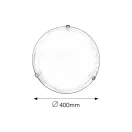 Rábalux 3303 Alabastro mennyezeti lámpa, D40cm Rábalux 3303 Alabastro mennyezeti lámpa, D40cm