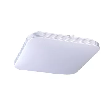   Rábalux Oscar, mennyezeti lámpa, LED 36W, 53x53, fehér, króm, 3409