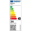 Rábalux Oscar, mennyezeti lámpa, LED 36W, D53, fehér, króm, 3411 Rábalux Oscar, mennyezeti lámpa, LED 36W, D53, fehér, króm, 3411