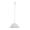 Rábalux 3904 Alabastro függeszték, D42cm, fehér rolly